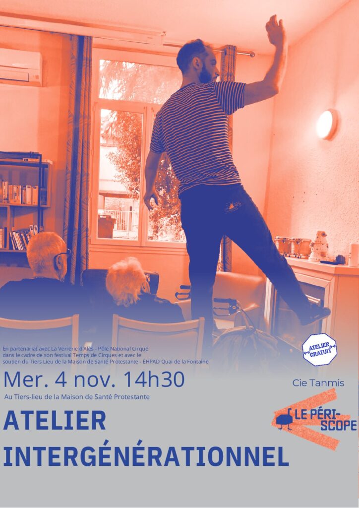 Atelier avec la compagnie Tanmis en collaboration avec le Périscope